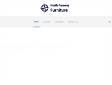 Tablet Screenshot of northfreewayfurniture.com
